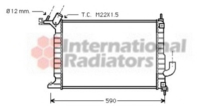 Radiator racire motor