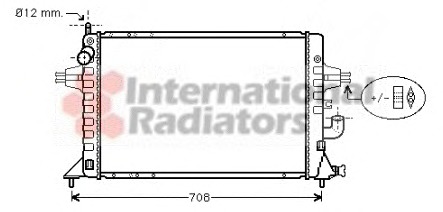 Radiator racire motor