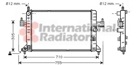 Radiator racire motor