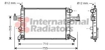 Radiator racire motor