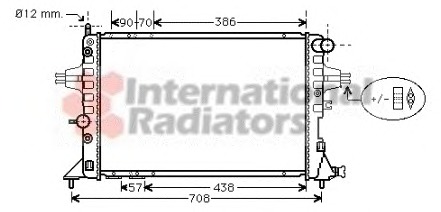 Radiator racire motor