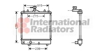 Radiator racire motor