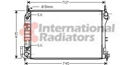 Radiator racire motor