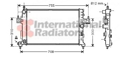 Radiator racire motor