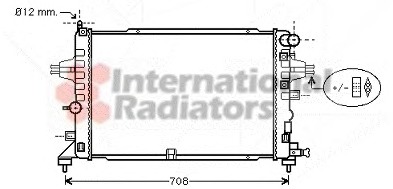 Radiator racire motor