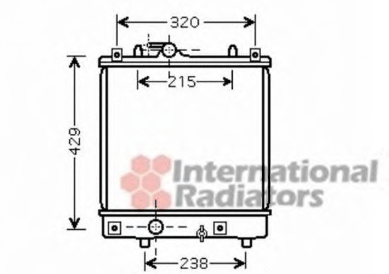 Radiator racire motor