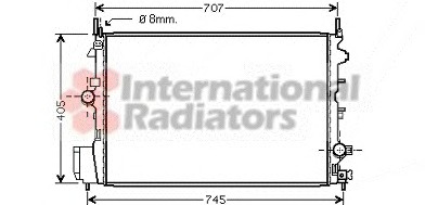 Radiator racire motor