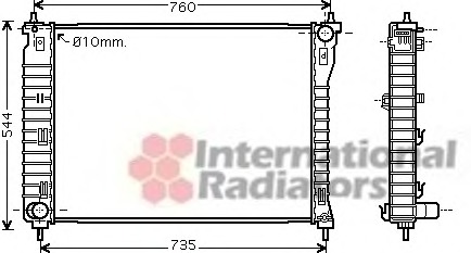 Radiator racire motor