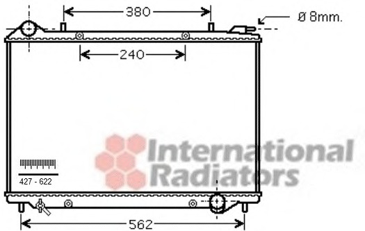 Radiator racire motor