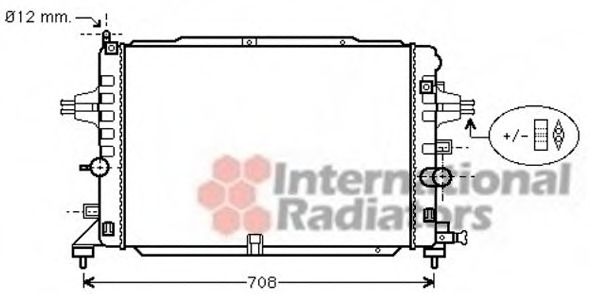 Radiator racire motor