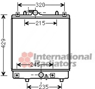 Radiator racire motor