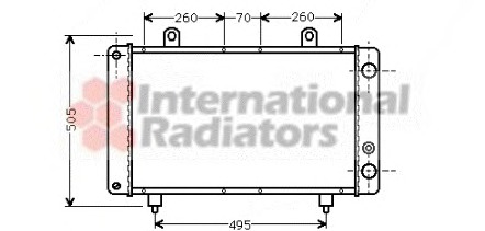 Radiator racire motor