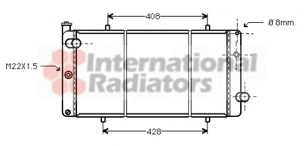 Radiator racire motor