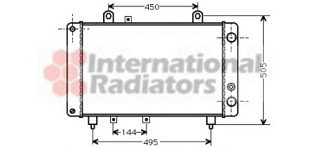 Radiator racire motor