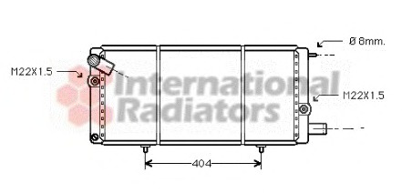 Radiator racire motor