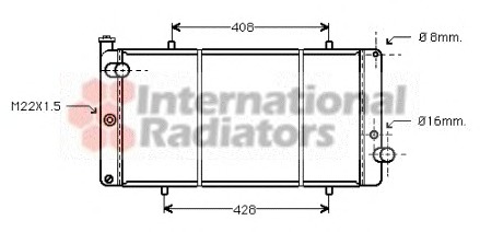 Radiator racire motor