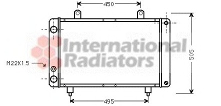 Radiator racire motor