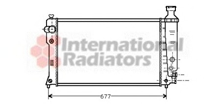 Radiator racire motor