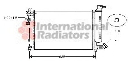 Radiator racire motor