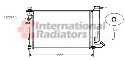 Radiator racire motor