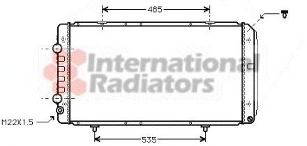 Radiator racire motor