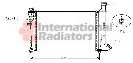 Radiator racire motor