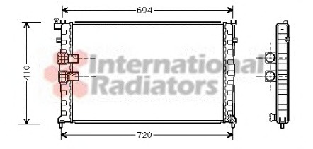 Radiator racire motor