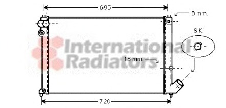 Radiator racire motor