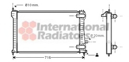 Radiator racire motor