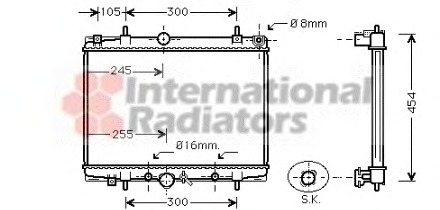 Radiator racire motor