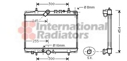 Radiator racire motor