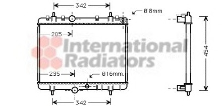 Radiator racire motor