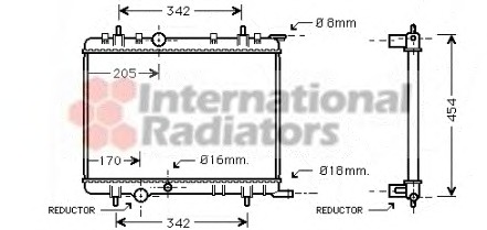 Radiator racire motor