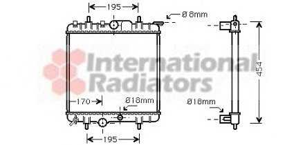 Radiator racire motor