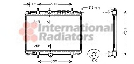 Radiator racire motor