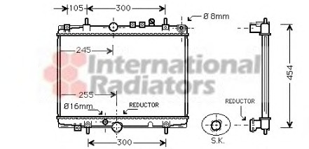 Radiator racire motor