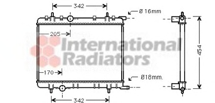 Radiator racire motor