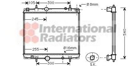 Radiator racire motor