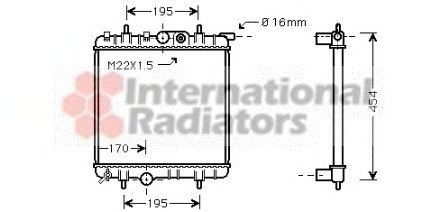 Radiator racire motor