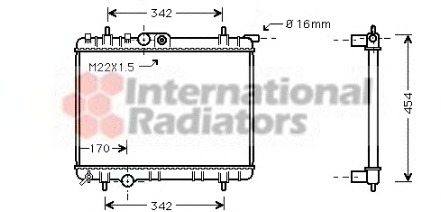 Radiator racire motor