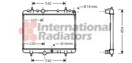 Radiator racire motor