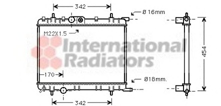 Radiator racire motor