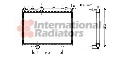 Radiator racire motor