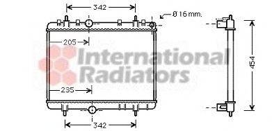 Radiator racire motor