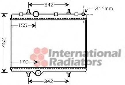 Radiator racire motor