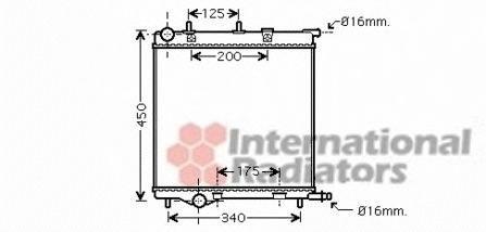 Radiator racire motor