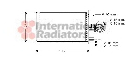 Schimbator caldura incalzire habitaclu