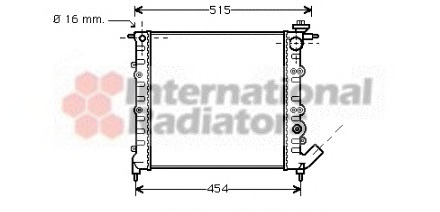 Radiator racire motor