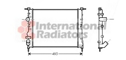 Radiator racire motor