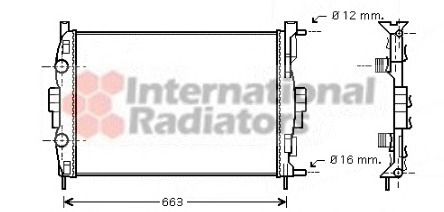 Radiator racire motor